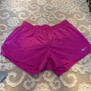 Nike Women's Vibrant Pink Athletic Shorts
